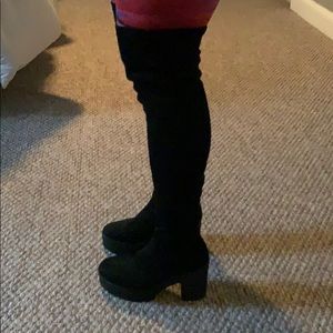 Knee High Platform Boots